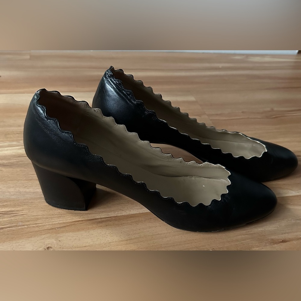 Chloe Lauren Heel - Black Size 40 US 9ish.